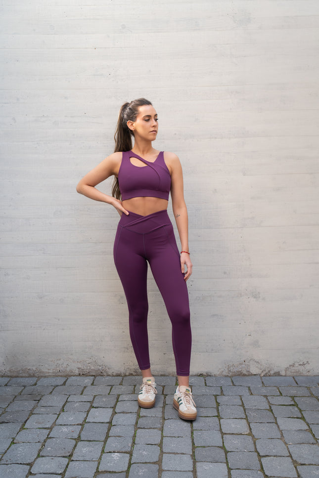 Leggings Camelia Malbec