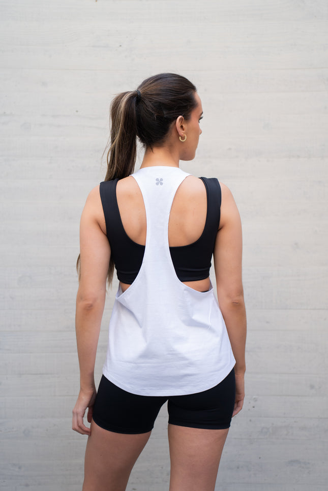 Polera Azalea Blanca